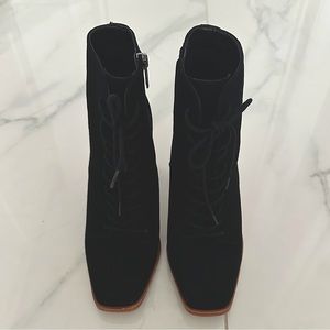 Vince Camuto Lace Up Booties